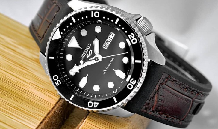 Đồng hồ thể thao Seiko SRPD55K2 máy cơ, lên cót tự động - Ảnh 1