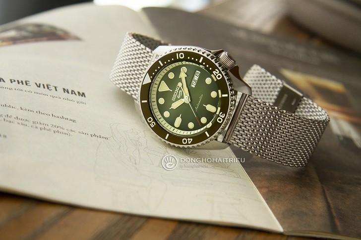 Đồng hồ cơ Seiko SRPD75K1 trữ cót mạnh mẽ lên đến 40 giờ - Ảnh 3