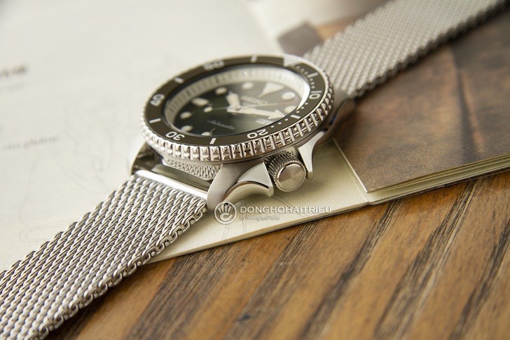 Đồng hồ cơ Seiko SRPD75K1 trữ cót mạnh mẽ lên đến 40 giờ - Ảnh 4