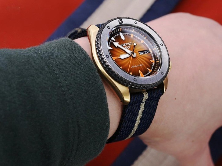 Đồng hồ Seiko SRPF70K1Automatic, trữ cót lên đến 40 giờ - Ảnh 5