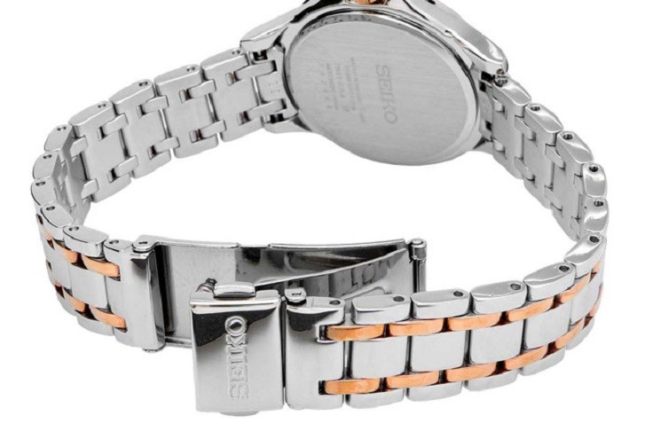 Đồng hồ Seiko SRZ492P1 thời trang, dây demi sang trọng - Ảnh 4