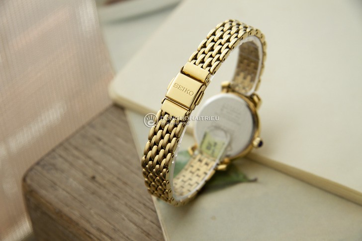 Đồng hồ nữ Seiko SRZ498P1 thời trang, mạ vàng sang trọng - Ảnh 4