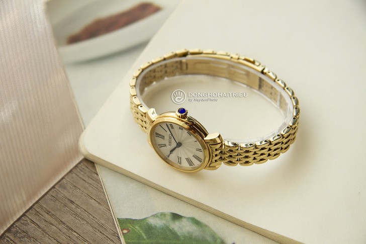 Đồng hồ nữ Seiko SRZ498P1 thời trang, mạ vàng sang trọng - Ảnh 5
