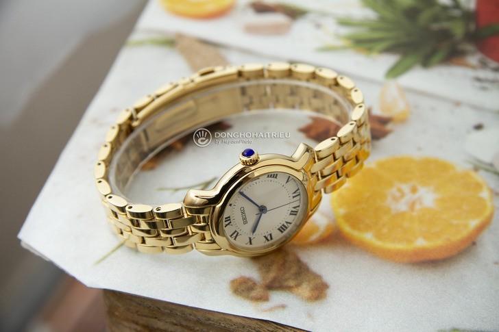 Đồng hồ Seiko SRZ520P1: Thiết kế mỏng, mạ vàng siêu bền bỉ - Ảnh 3