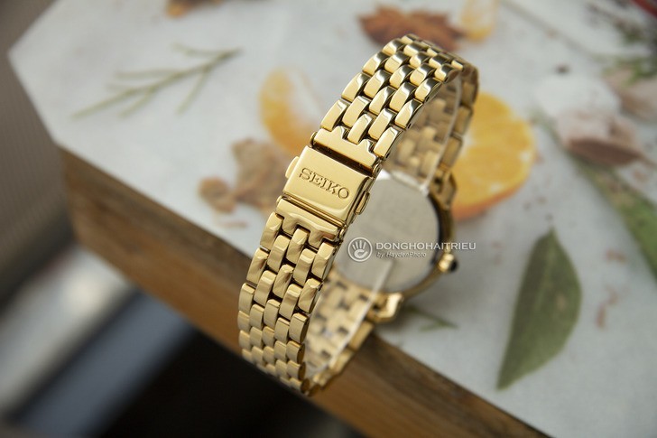 Đồng hồ Seiko SRZ520P1: Thiết kế mỏng, mạ vàng siêu bền bỉ - Ảnh 4