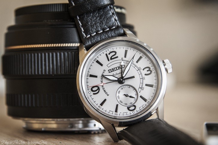 Đồng hồ Seiko SSA337J1 máy cơ cao cấp, trữ cót đến 40 giờ - Ảnh 3