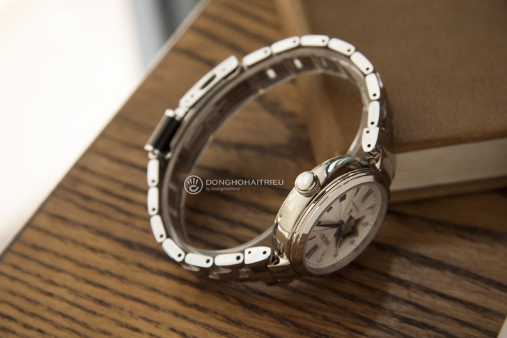 Đồng hồ Seiko SSA821J1 lộ cơ, đính kim cương sang trọng - Ảnh 5