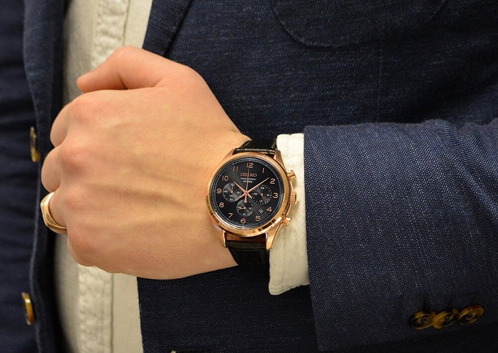 Đồng hồ Seiko SSB296P1 sang trọng, tính năng Chronograph - Ảnh 4