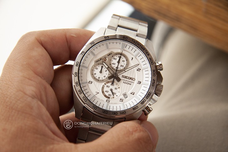 Đồng hồ Seiko SSB317P1 nam tính, chức năng Chronograph - Ảnh 2