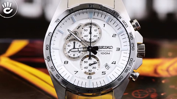 Đồng hồ Seiko SSB317P1 nam tính, chức năng Chronograph - Ảnh 3