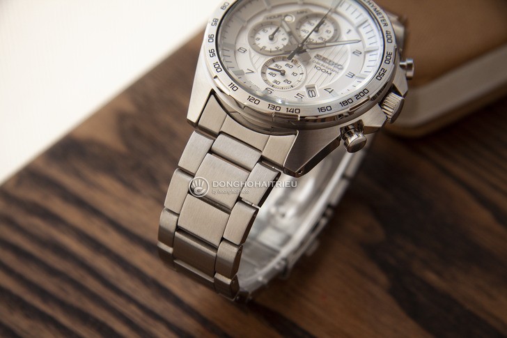 Đồng hồ Seiko SSB317P1 nam tính, chức năng Chronograph - Ảnh 6