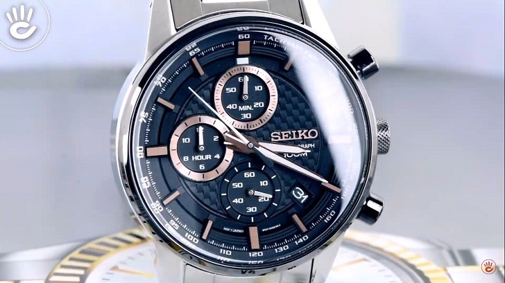 Đồng hồ Seiko SSB331P1 sở hữu nhiều tính năng thể thao - Ảnh 3