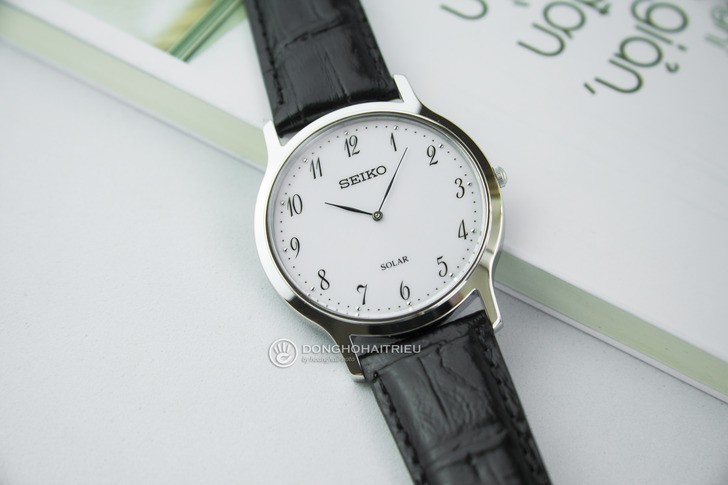 Đồng hồ Seiko SUP369P1 bộ máy năng lượng ánh sáng tự sạc - Ảnh 1