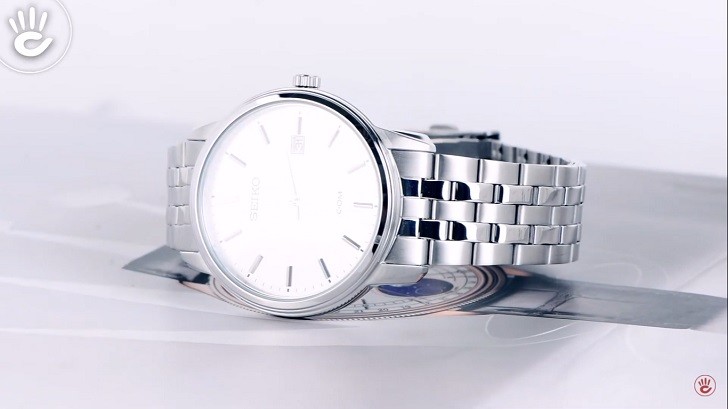 Đồng hồ Seiko SUR307P1 thiết kế trẻ trung, thoải mái bơi lội - Ảnh 5