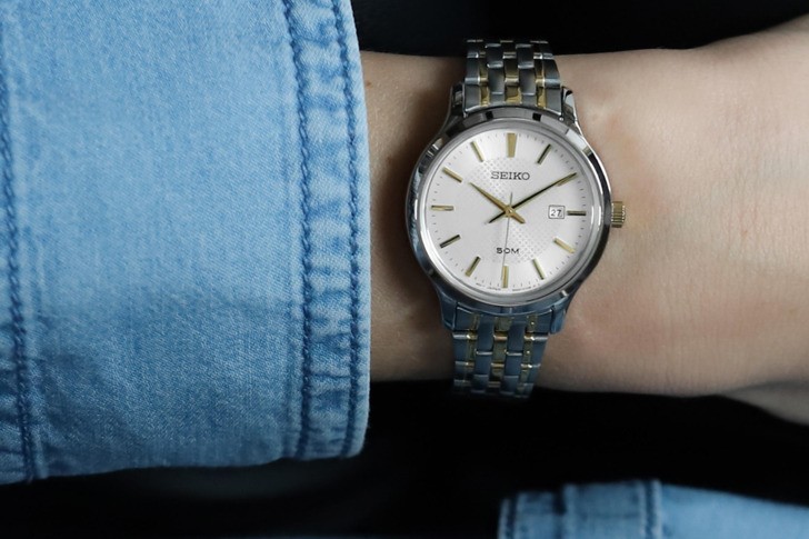 Đồng hồ Seiko SUR647P1: gọn nhẹ và sang trọng - Ảnh 1