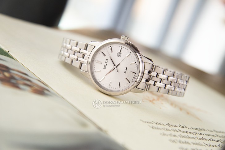 Đồng hồ Seiko SUR667P1 máy Nhật Bản và thay pin miễn phí - Ảnh 8