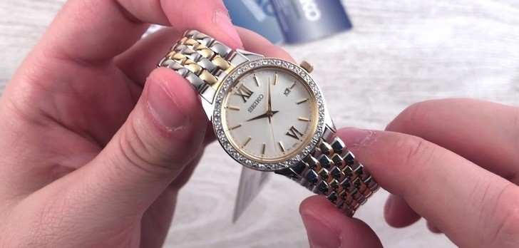 Đồng hồ Seiko SUR690P1 giá tốt, thay pin miễn phí trọn đời - Ảnh 1