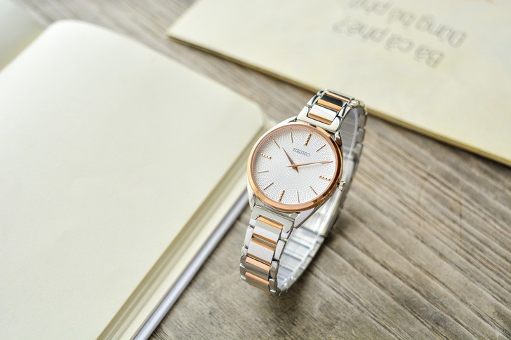 Đồng hồ nữ Seiko SWR034P1 sang trọng, máy quartz tiện lợi - Ảnh 7