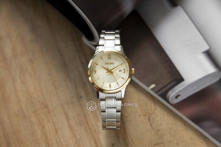 Đồng hồ nữ Seiko SXDH04P1 thanh lịch, máy quartz bền bỉ - Ảnh 1