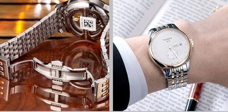 Đồng hồ Tissot T006.428.22.038.01 chức năng giây riêng biệt - Ảnh 4