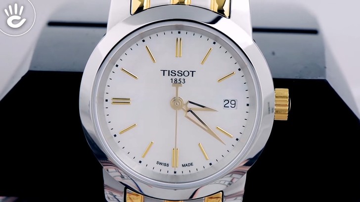 Đồng hồ Tissot T033.210.22.111.00: Dây đeo demi nổi bật - Ảnh 3