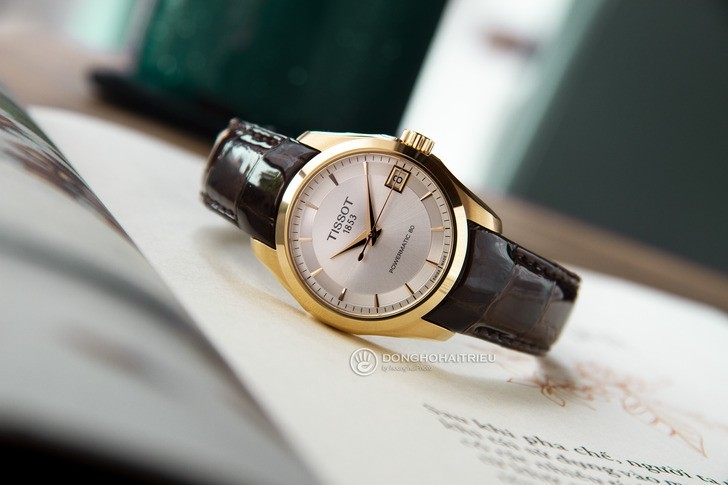 Đồng hồ Tissot T035.207.36.031.00 máy cơ Thuỵ Sỹ, trữ cót gấp đôi 80 giờ - Ảnh 1