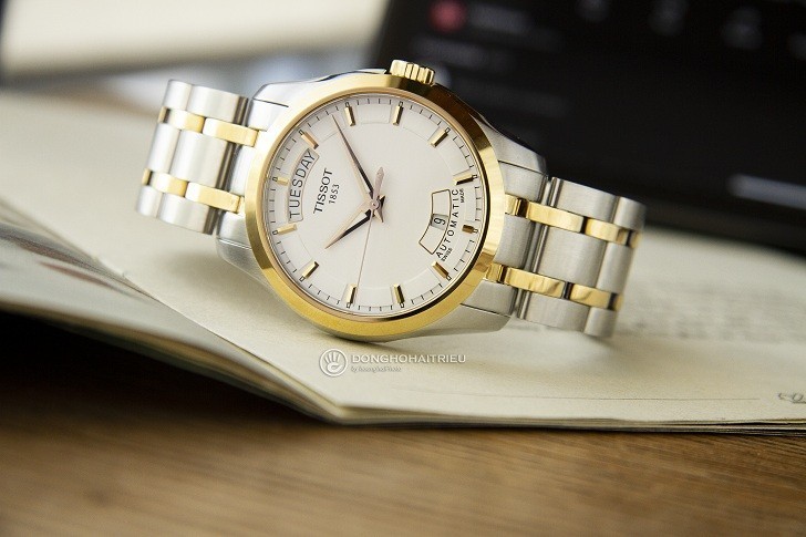 Đồng hồ Tissot T035.407.22.011.00 dây đeo kim loại demi - Ảnh 2