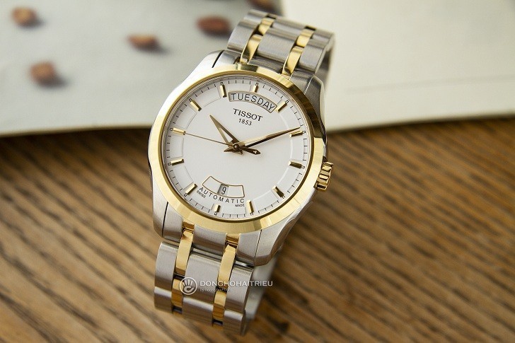 Đồng hồ Tissot T035.407.22.011.00 dây đeo kim loại demi - Ảnh 3