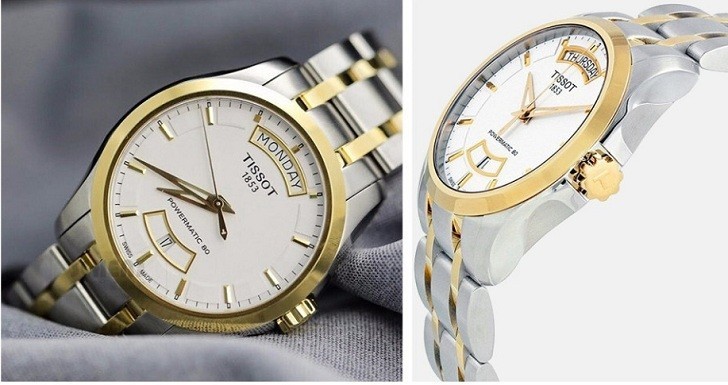 Đồng hồ Tissot T035.407.22.011.00 dây đeo kim loại demi - Ảnh 6