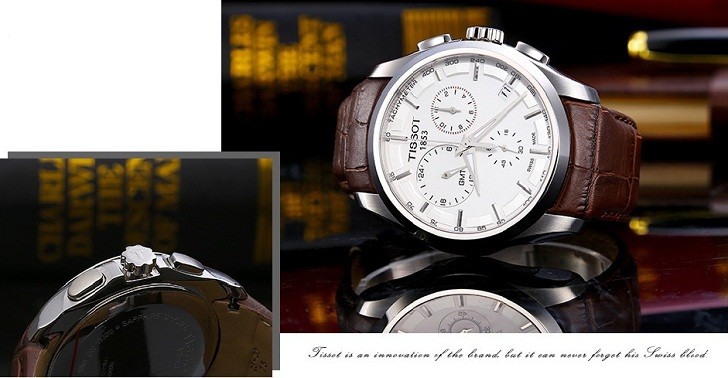Đồng hồ Tissot T035.439.16.031.00 thoải mái bơi lội dưới hồ - Ảnh 2