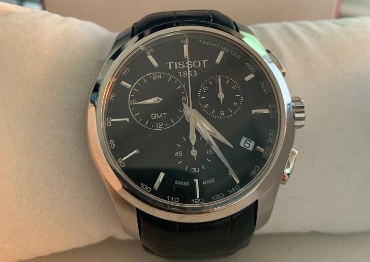Đồng hồ Tissot T035.439.16.051.00 ba ô chức năng bấm giờ - Ảnh 2