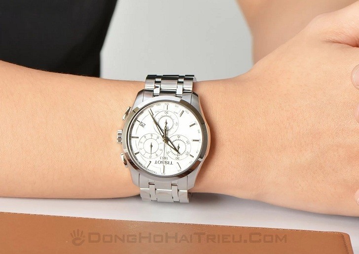 Đồng hồ Tissot T035.617.11.031.00 máy quartz chính xác cao - Ảnh 6