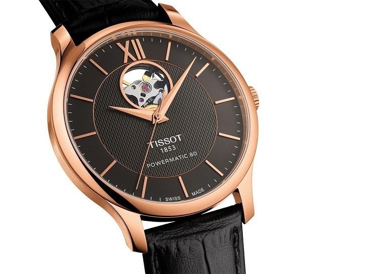 Đồng hồ Tissot T063.907.36.068.00 lộ cơ độc đáo trên mặt số - Ảnh 2