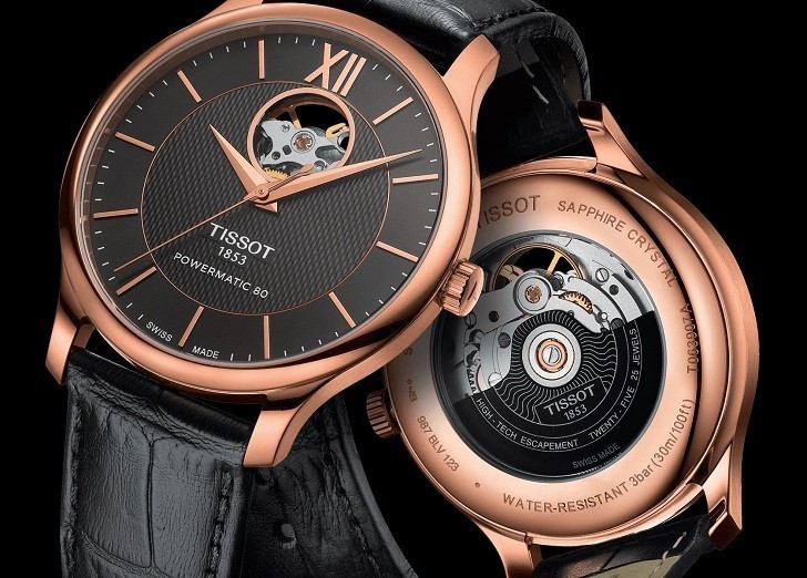 Đồng hồ Tissot T063.907.36.068.00 lộ cơ độc đáo trên mặt số - Ảnh 3