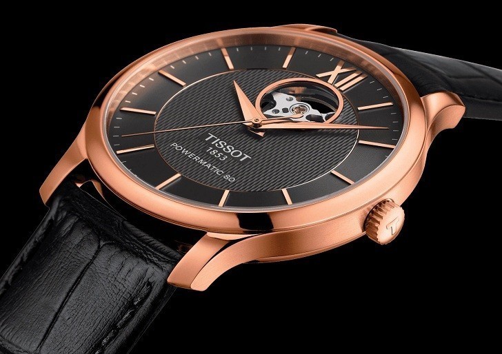 Đồng hồ Tissot T063.907.36.068.00 lộ cơ độc đáo trên mặt số - Ảnh 4
