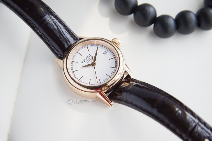 Đồng hồ Tissot T085.210.36.011.00 dây da trơn chính hãng - Ảnh 2