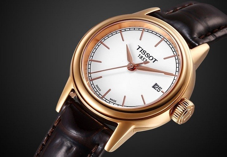 Đồng hồ Tissot T085.210.36.011.00 dây da trơn chính hãng - Ảnh 5