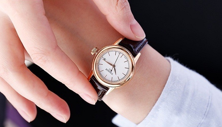 Đồng hồ Tissot T085.210.36.011.00 dây da trơn chính hãng - Ảnh 6