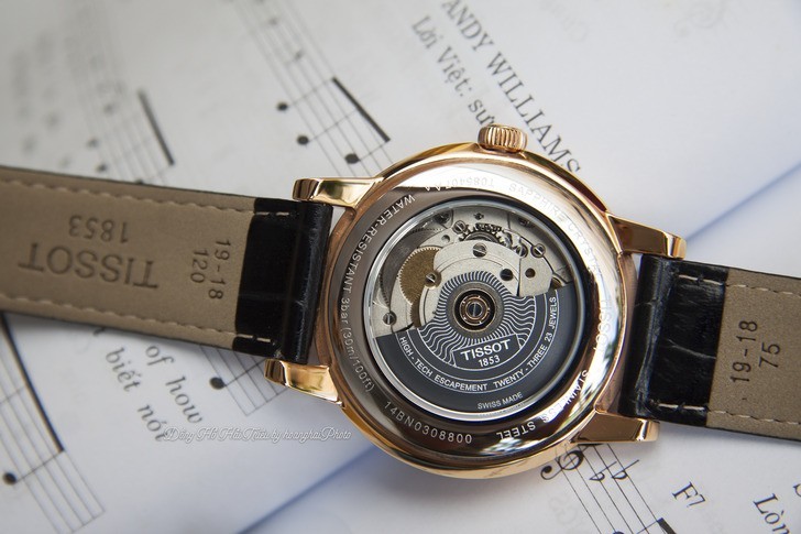 Đồng hồ Tissot T085.407.36.061.00 máy cơ Thuỵ Sỹ, trữ cót gấp đôi 80 giờ - Ảnh 7