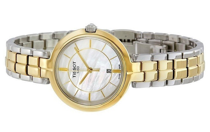 Đồng hồ Tissot T094.210.22.111.01 dây đeo kim loại mạ vàng - Ảnh 3