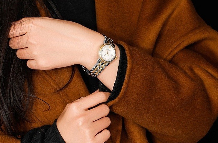 Đồng hồ Tissot T097.010.22.116.00 pha lê đính trên mặt số - Ảnh 3