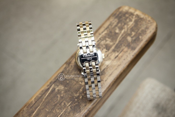 Đồng hồ Tissot T097.010.22.118.00 dây đeo mạ vàng nổi bật - Ảnh 4