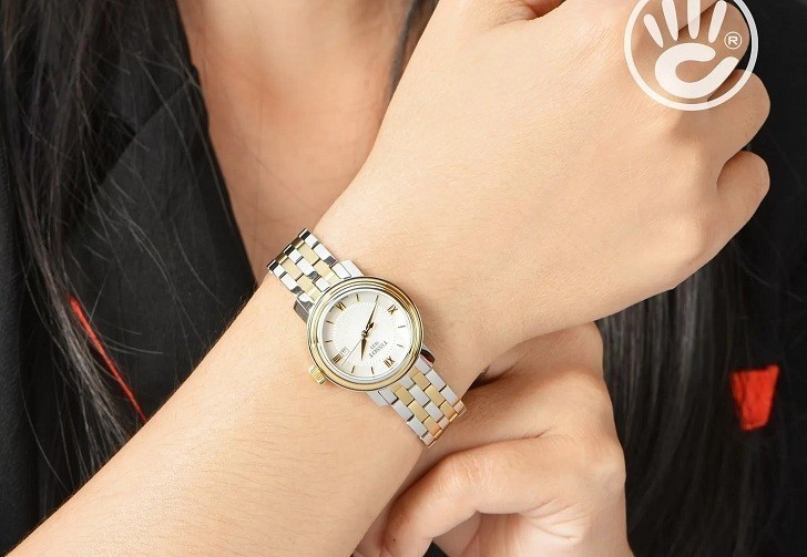 Đồng hồ Tissot T097.010.22.118.00 dây đeo mạ vàng nổi bật - Ảnh 6