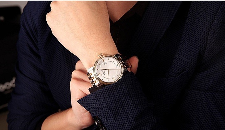 Đồng hồ Tissot T097.410.22.038.00 dây kim loại demi mạ vàng - Ảnh 1