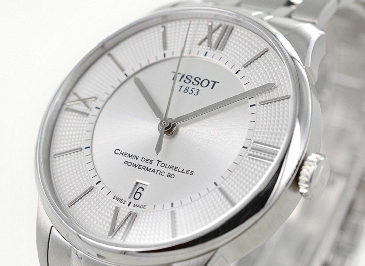 Đồng hồ Tissot T099.407.11.038.00 máy cơ đạt 80 giờ trữ cót - Ảnh 3