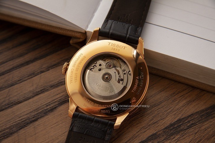 Đồng hồ Tissot T099.407.36.037.00 dây da dập vân cao cấp - Ảnh 5