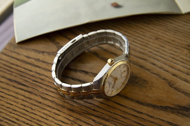 Đồng hồ Tissot T101.407.22.031.00 dây kim loại demi mạ vàng - Ảnh 6