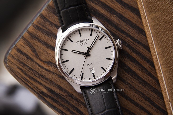 Đồng hồ Tissot T101.410.16.031.00 bộ kim chỉ phủ dạ quang - Ảnh 2