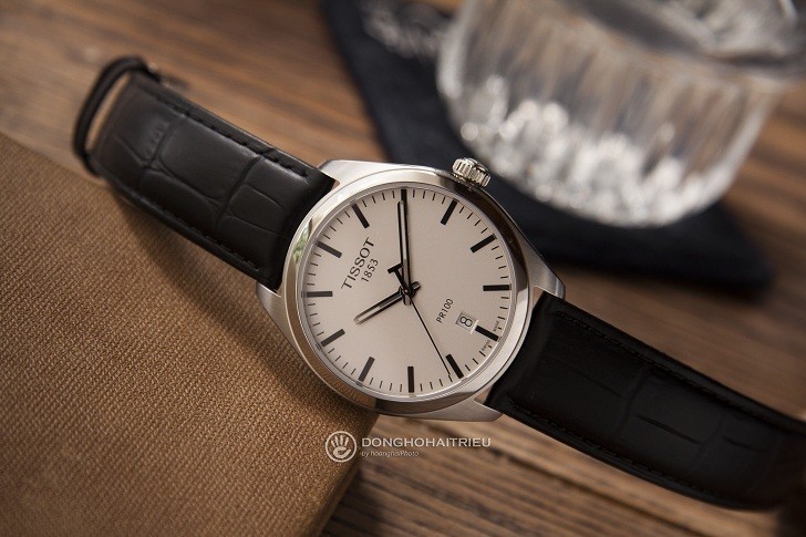 Đồng hồ Tissot T101.410.16.031.00 bộ kim chỉ phủ dạ quang - Ảnh 4