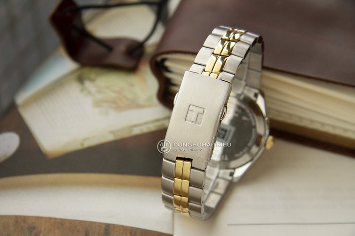 Đồng hồ nam Tissot T101.410.22.031.00 mạ vàng sang trọng - Ảnh 6
